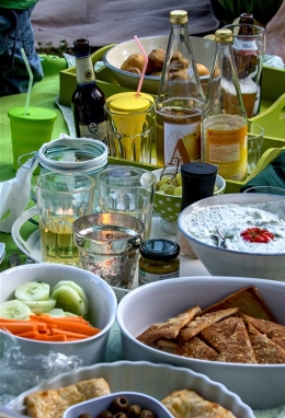 Green Dinner bei Fischbachtal kreativ - Foto Bernd Scheider